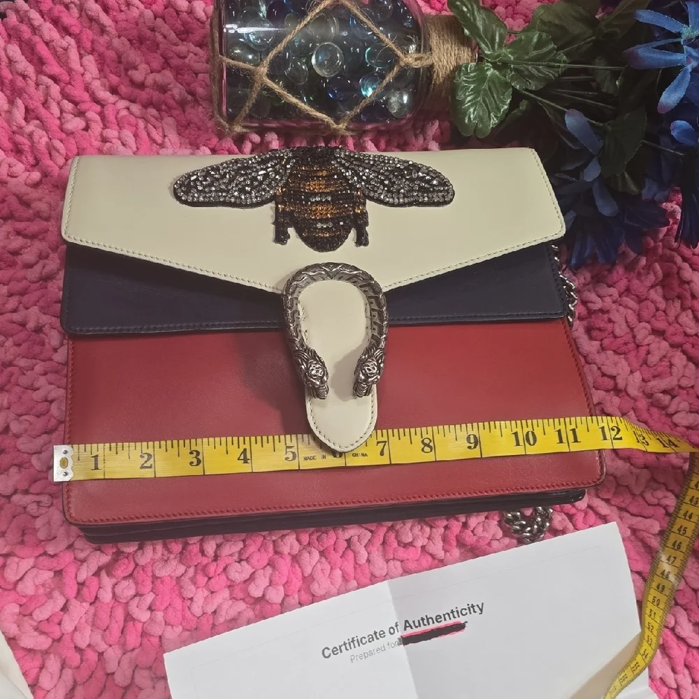 Gucci Red and Cream Shoulder‎ Bag - Picture 14 of 17